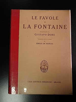 Le favole di La Fontaine. Illustrate da Gustavo Doré. Sonzogno 1938.