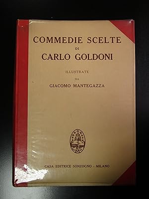 Commedie scelte di Carlo Goldoni. Illustrate da Giacomo Mantegazza. Sonzogno 1935.