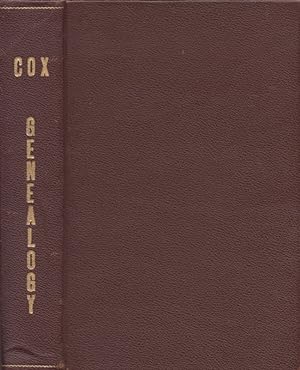 History and Genealogy of the Cock-Cocks Cox Family Signed by the authors