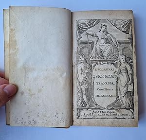 Classic literature 1650 I Tragoediae. Cum notis Th. Farnabii. Amsterdam, Johannes Janssonius, N.D...