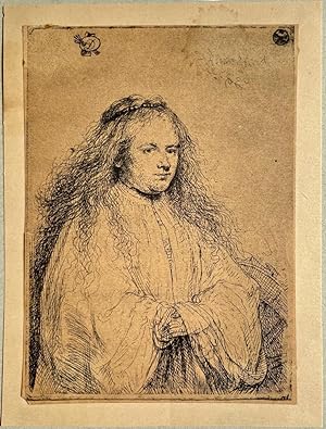 [Heliogravure] Rembrandt: The little Jewish bride, published ca. 1900, 1 p.
