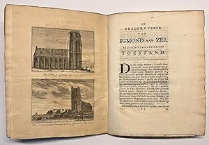 Egmond aan Zee, 1743, Church Tower | Beschryving van den Dorpe Egmond aan Zee, en deszelfs tegenw...