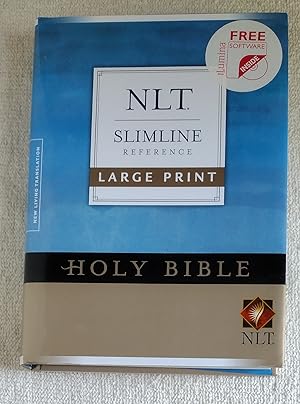 Holy Bible: Slimline Reference Edition: Large Print: New Living Translation [Includes Ilumina CD-...