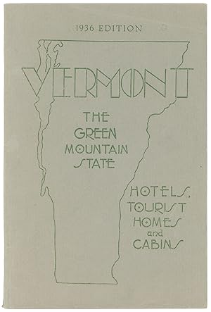 Vermont Hotels, Tourist Homes and Cabins, 1936