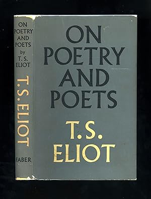 ON POETRY AND POETS (First edition - first impression)