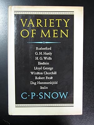 Snow C.P. Variety of men. Charles Scribner's Sons 1967.
