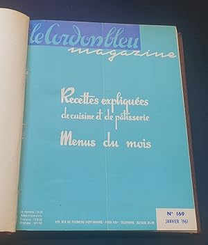 Le cordon bleu magazine - 11 numéros 1961 ( 169 à 179)