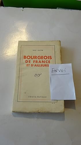 BOURGEOIS DE FRANCE ET D'AILLEURS