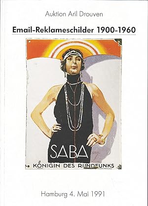 Auktion Aril Drouven Hamburg, Email-Rekalameschilder 1900-1960 : 4. Mai 1991