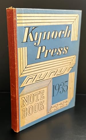 Kynoch Press Note Book 1935 : Signed By Edward Bawden : From His Personal Library