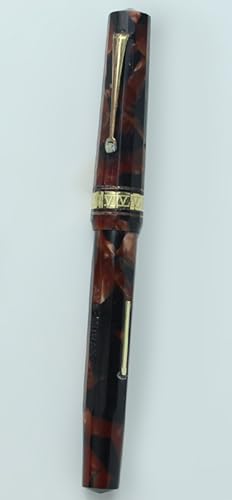 AMS - MURAN 5-17. Stilografica, Vintage Fountain Pen - Fusto prismatico, pennino originale: