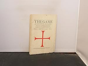 The Game An Occasional Magazine Volume II Number 1, January 1918