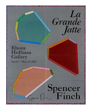 Exhibition poster: La Grande Jatte: Spencer Finch (7 April-13 May 2023)
