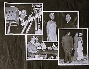 SPELLBOUND (Archive of Twelve Candid Original Behind-The-Scenes Photographs from Alfred Hitchcock...