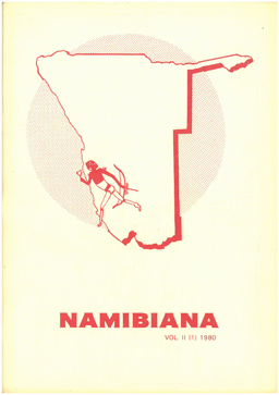 Namibiana. Vol. II (1) 1980