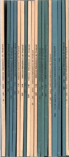 LOTTO di 19 numeri in 18 volumi: JOURNAL OF CUNEIFORM STUDIES