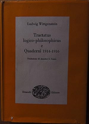 Tractatus Logico-philosophicus e Quaderni 1914  1916