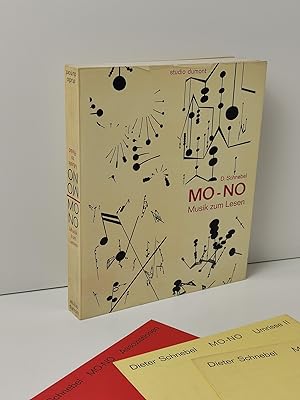 Mo-No - Musik zum Lesen + 3 Beilagen ( Umrisse I+II; Assoziationen) Dieter Schnebel