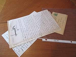 Handwritten Correspondence, 4 Letters And 2 Postcards From Walt Liebscher To Forrest Ackerman, 19...