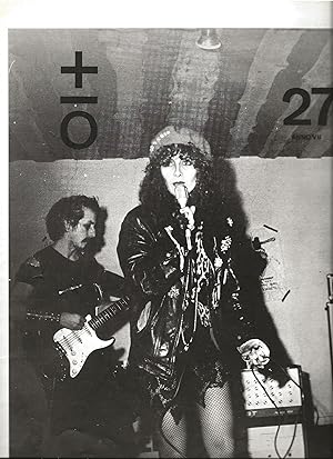 Plus Minus Zero : +-0 Numero 27 - Septembre 1979 - Revue d'Art Contemporain