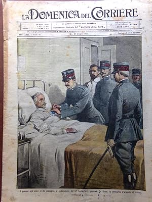 La Domenica del Corriere 20 Giugno 1915 WW1 Maria Abriani Ala Eugenio De Rossi