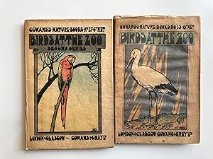 Gowans's Nature books. Five books : Birds at the zoo (two copies), Birds at the zoo - second seri...