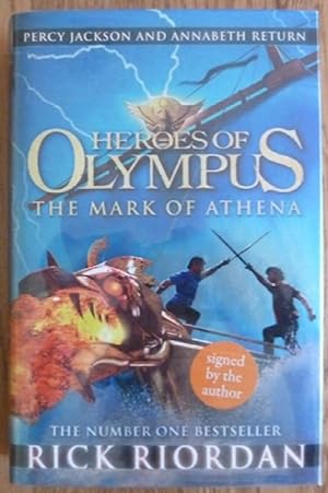 The Mark of Athena (Heroes of Olympus Book 3) (Signed First UK edition-first printing)