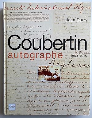 Coubertin autographe 1889-1915.