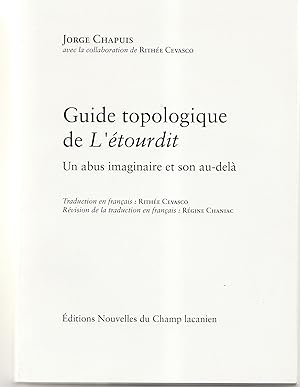Guide topologique de L'étourdit. Un abus imaginaire et son au-delà.