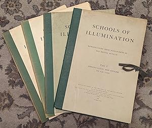 Schools of Illumination: Reproductions from the Manuscripts in the British Museum, 4 vol