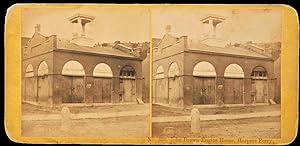John Brown Engine House at Harpers Ferry Stereoview Photograph, 1860s