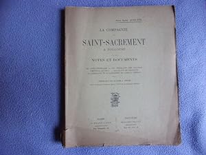 La commune de Saint-Sacrement à Toulouse- notes et documents