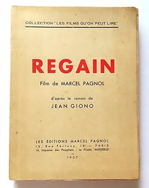 Regain. Film de Marcel Pagnol d'après le roman de Jean Giono.