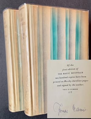 The Magic Mountain (The Signed/Limited and 1st American Edition, in 2 Volumes)