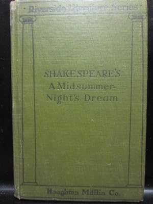 A MIDSUMMER-NIGHT'S DREAM (Riverside Literature Series 153) - (1911 issue)