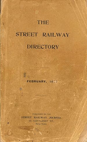 Directory of Electric, Cable and Horse Railways in the United States and Canada