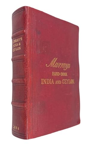 Handbook for Travellers in India, Ceylon & Burma. 1894. Second edition