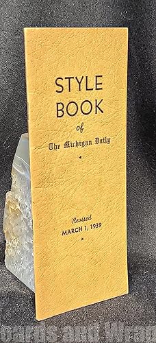 Style Book of The Michigan Daily