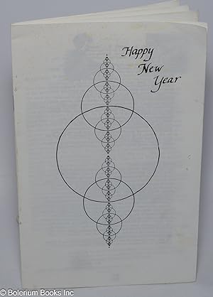 New Gnostics, vol. 1, no. 4, sequence 4. Happy New Year