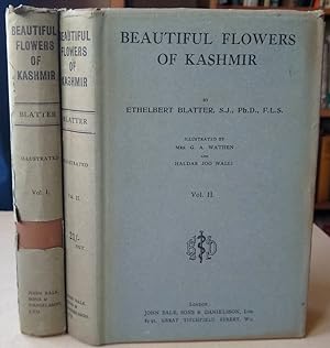 Beautiful Flowers of Kashmir. [Two volumes]