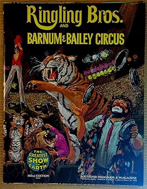 Ringling Bros. and Barnum Bailey Circus 102nd Souvenir Program and Magazine