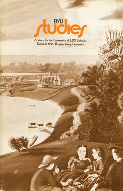 BYU Studies VOL. 15, NO.4 Brigham Young University Studies