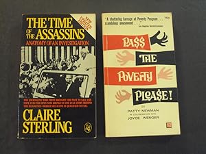 2 PBs Pass The Poverty Please by Patty Newman; The Time Of The Assassins by Claire Sterling