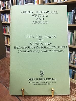 Greek Historical Writing and Apollo