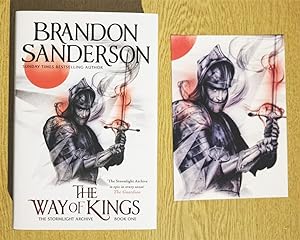 The Way of Kings (2021 Edition 1sr Printing) -Signed to an official Gollancz Bookplate with Limit...