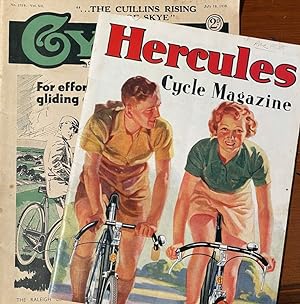 Cycling magazines from the 1930s.