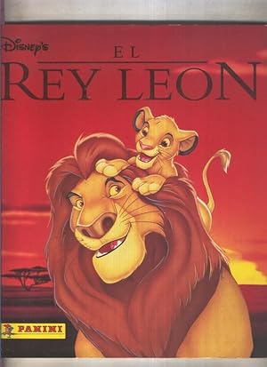 Album de Cromos: El Rey Leon (numerado 3 en interior cubierta)
