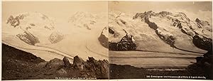 Suisse, Gornergrat, Mont Rose et Lindscam