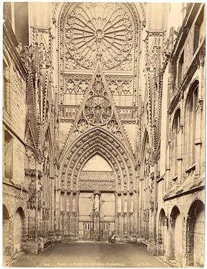 E.Hautecoeur, Rouen, cathédrale Notre-Dame, portail des Libraires