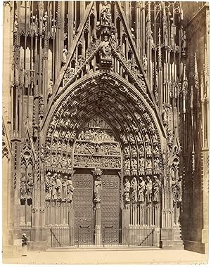 E.Hautecoeur, Strasbourg, portail de la cathédrale Notre Dame
